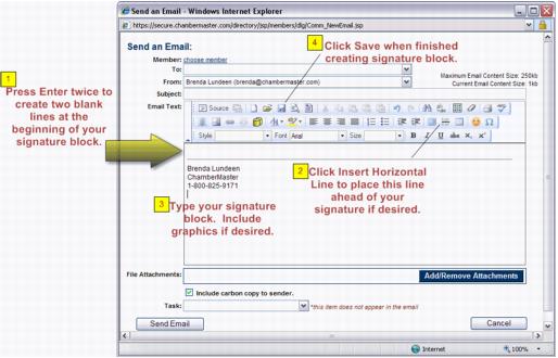 Emails Letters and Mailing Lists-Creating a Signature block-Communication.1.050.1.jpg