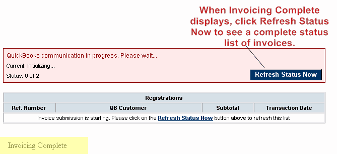 invoice status